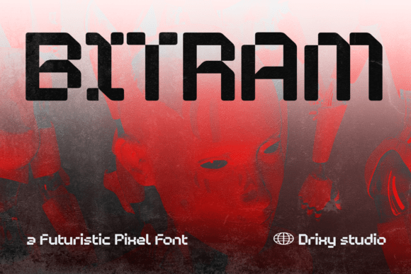 Bitram: The Pixel Font That Commands Cyberpunk Realities