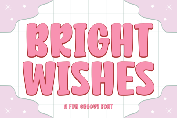 Bright Wishes: A Retro-Modern Font for Creative Projects