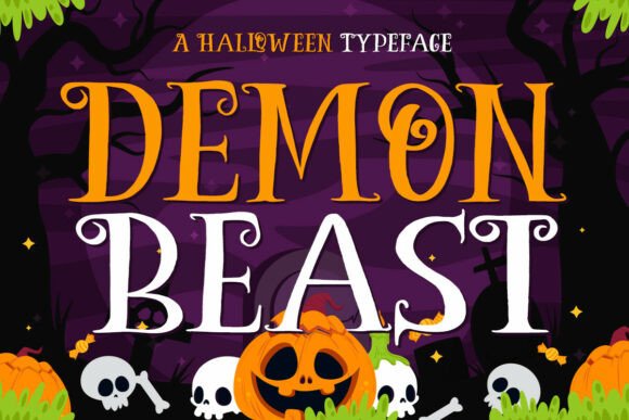 Demon Beast: The Font That Brings Halloween to Life