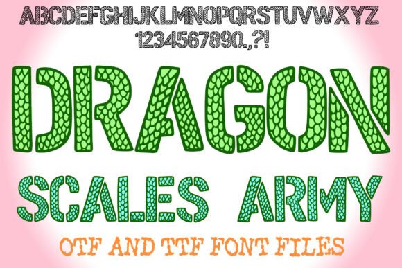 Dragon Scales Army: Commanding Attention with Texture and Might