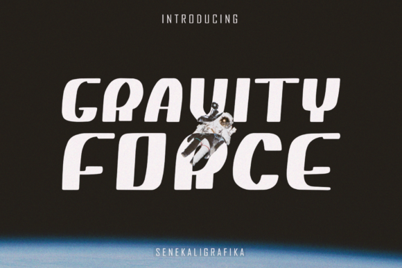 Gravity Force: A Typeface Engineered for the Digital Frontier