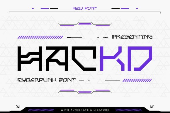 Hackd: Infuse Your Designs with Neon-Lit Cyberpunk Energy