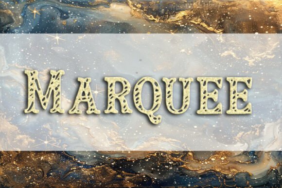 Marquee Font: Your Creative Partner for Endless Design