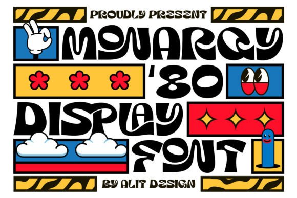 Monarqy: A Funky Retro Font with Modern Punch