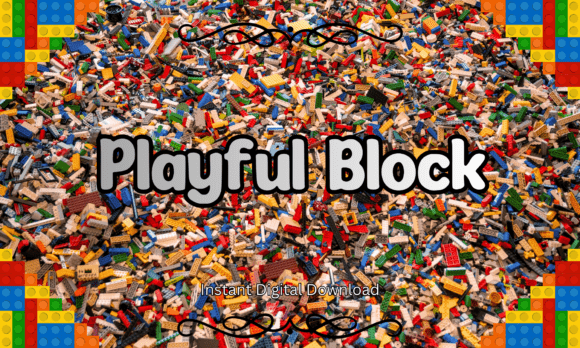 Playful Block: A Typeface for Joyful, Bold Design