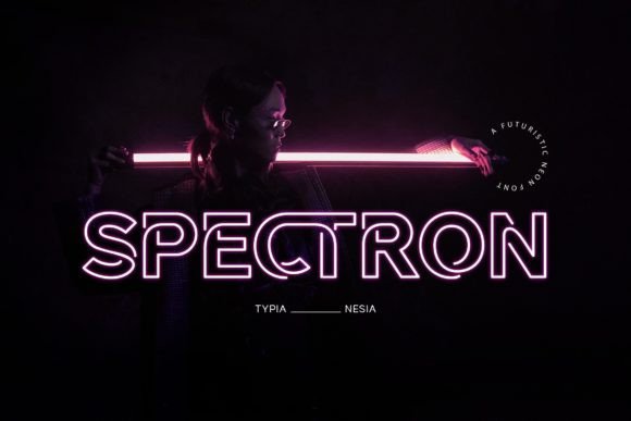 Spectron: A Font for Futuristic Branding and Design