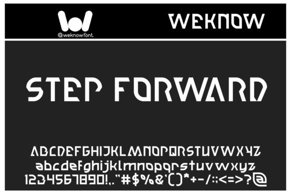 Step Forward: A Display Font for Bold, Modern Branding