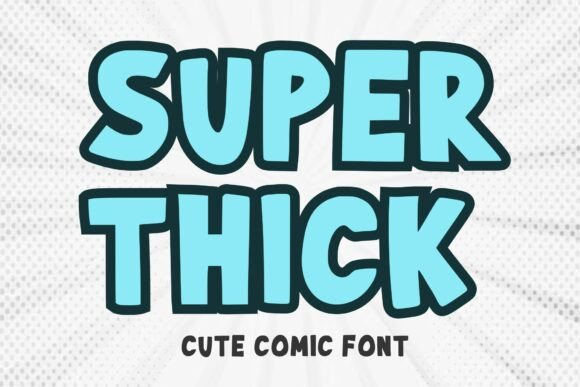 Super Thick Font: The Ultimate Display Typeface for Impact
