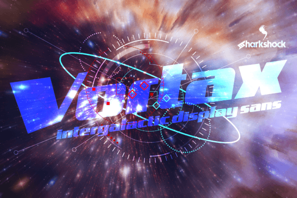 Vortax: A Space-Age Font for Bold, Modern Design
