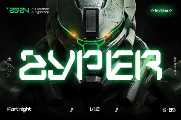 Zyper: The Typeface Forged in Digital Warfare